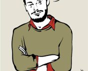 Giulio Regeni disegnato da Mauro Biani