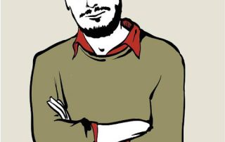 Giulio Regeni disegnato da Mauro Biani